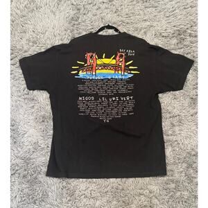 Rolling Loud Bay Area Shirt Mens XL Black 2019 Music Festival Concert Tee Rap